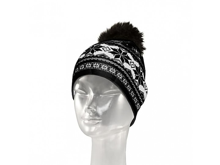 шапка-NEWLAND-N5/4204-black/white